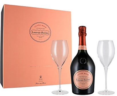 Champagne Cuvée Rosé Astucciato + 2 Calici Laurent-Perrier astucciato