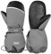 MCTi Skihandschuhe Kinder Kinderhandschuhe Wasserdicht Fäustlinge Handschuhe 1-20 Jahre Jungen Mädchen Winterhandschuhe Grau XXXS