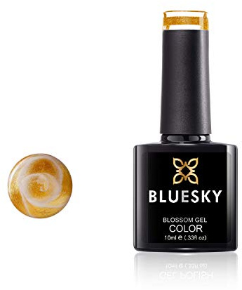 Bluesky Blooming Gel 10ml, Buttercup Baby - Blossom 08, Floral Nail Art | Sunny yellow that spreads itself into petals the moment it touches a white base, no fine brush required.