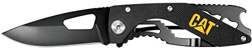 Cat Erpillar 980267 Klapptasche mit Flaschenöffner, Handwerkzeug, Messer/Klingen, 15,2 cm