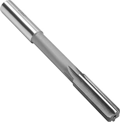 Utoolmart Schnellarbeitsstahl, H7, Bohrreibahle, 13 mm Durchmesser, gerader Schaft, Maschinen-Reibahle, Fräswerkzeug für Bohrmaschine, 1 Stück