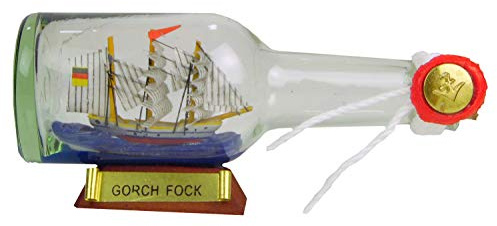 Buddelschiff Gorch Fock ┼ Modellsegelschiff ┼ Traditionssegler (VAR 2)