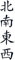 wall-refine WA-02193 | DIE 4 HIMMELSRICHTUNGEN, chinesische Schrift | 38 x 150 cm, schwarz, seidenmatt, Wandtattoo Wandaufkleber in Premium Qualität, Wanddeko Deko Motiv Kalligraphie Zeichen Symbol