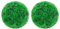 vidaXL 2X Bolas de Boj Artificial Adorno Floral Planta Decoración Jardineras Macetas Colgarlas con Cadena Jardín Patio Interior Exterior 22 cm