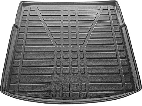 accessorypart Compatible con Opel Insignia (G09) ST 2009-2017 Flexible Tronco Alfombra De Carga Piso de Carga Bandeja Maletero Trasero Negro
