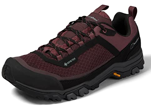 Berghaus Women's Deception Trail Hiking Walking Boots | Durable | Vibram | Gore Tex | Breathable, Strlimo/Dkshad/Sasfras/Wldging, 6