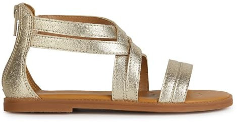 Geox J Sandal Karly Girl, Platino BNC010, 31 EU