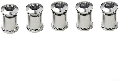 5 Viti per Corona per Mountain Bike Singolo/Doppio/Triplo in Acciaio (A Tripla)