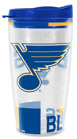 Rico Industries NHL Hockey Pittsburgh Penguins Classic Doppelwandiger Tritan-Becher 473 ml