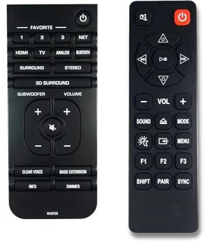 Ersatz Fernbedienung für Yamaha VAH0130 | ATS-1080 | YAS-408 | ATS-4080 | YAS-108 | YMS-4080 | Music Cast Bar 40 und 400