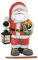 JISHSHAY Diamond Art Tabletop Decoration DIY Christmas Diamond Painting Desk Ornament with Santa Claus Special Shaped Crystal Art Kit