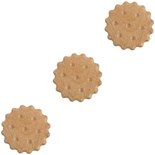 COLLBATH 3 Stück Einzigartige Form Massivholz Dekorative Tassenmatte Für Zuhause Isolierte Unterlage Für Büro Wohnzimmer