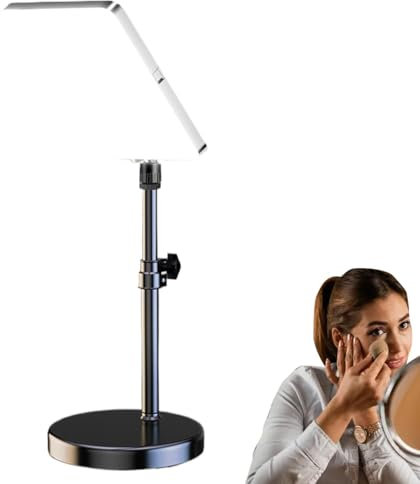 Poupangke Luz para Filmación, Luces de Relleno para Vídeo - Luz de Relleno Ajustable,Luces para Selfies y luz de Relleno para teléfono móvil, luz de Relleno Multifuncional para grabación de