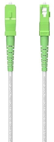 VoltShine Cable de fibra óptica G657A2 3.09-125 SMF SX DCA LSZH SC-APC 200M, ideal para conexiones de alta velocidad y redes de telecomunicaciones.