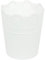 Pot de Fleurs 13,5 x 15,5 cm, Blanc