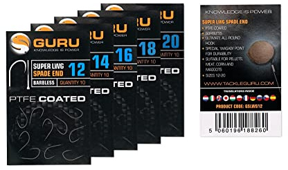 Guru Super LWG PTFE Coated Hooks