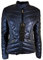 Guess - Giubbotto ecopelle metallizzato Felicia - BLUE, S