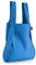 Notabag 2 in 1: transformable backpack - backpack and handbag: waterproof, reusable and foldable (blue)