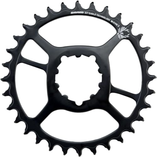 Sram Unisex – Erwachsene X-Sync2 Eagle Fahrradkettenblatt, schwarz, 34