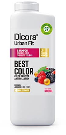 Dicora UrbanFit Acondicionador Best Color Para Cabellos Coloreados 400 Ml, Incoloro