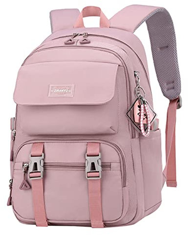 SellerFun Teen Girls Casual Backpack High Middle School Daypack Women Daily Travel Laptop Bag(B Purple,29 Liters)