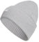 adidas Damen Beanie, 10,2 cm, Umschlagmanschette, Clearonixgrey-Lightonixgrey/Beamorange/Weiß, Einheitsgröße