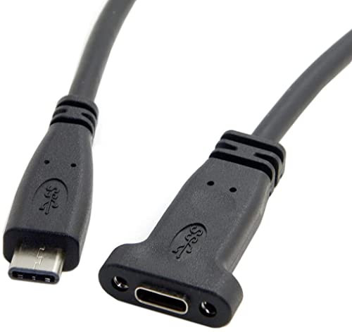Mytlp USB 3.1 Type C Extension Cable Type C Male to Female Extender Cable