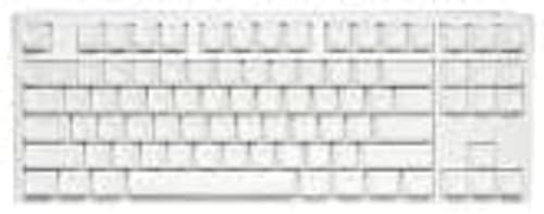 Ducky One 3 Classic Pure White TKL Gaming Tastatur, RGB LED - MX-Black (US) | Hot-Swap TKL Gaming Tastatur, Cherry MX Black Switches, PBT Doubleshot Keycaps, RGB, Weiß