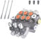 TJHSM Hydraulic Valve Hydraulic Directional Control Valve Double Acting Valve 3 Spool 11 GPM 3600 PSI SAE Ports for Small Tractors Tractors Loaders Log Splitters