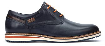 Pikolinos Zapatos Cordones en Cuero Avila para Caballero Color Blue