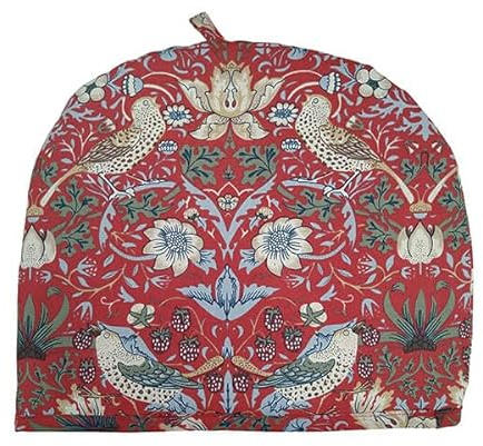 William Morris Té rojo de ladrón de fresas acogedor