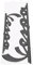 aqxreight Adesivo Emblema, Adesivo Emblema Adesivo 3D per GTS300 LX125 LX150 IE Sprint Primavera 300 LX LXV Super (Nero)