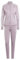 adidas Essentials 3-stripes Track Suit Tuta da ginnastica, Preloved Fig/White, L Donna