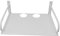 Syrisora Wall Mounted Projector Shelf Aluminum Floating Projector Shelves for Router TV Box DVD Player Cable Box (White)