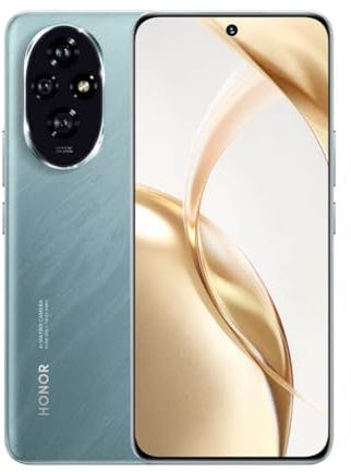 HONOR 200 Smartphone 5G - ROM 512GB,Batería 5200mAh,Snapdragon 7s Gen 3,Triple Cámara 50 MP,Pantalla 6.7'',Dual SIM,NFC,MagicOS 8.0/Android 14 - Verde