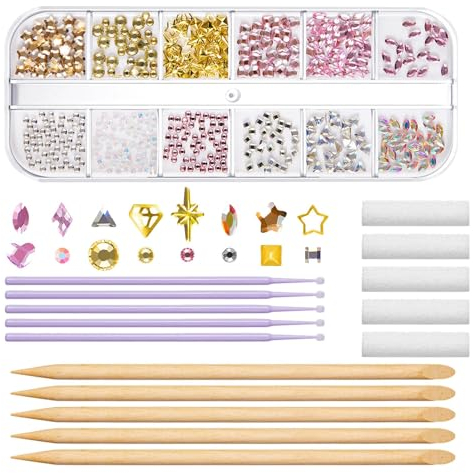 Zahn Steinchen Set Zahn Edelstein Set, Tooth Gem Kit, Zahnkristall Kit Künstliche Kristallzahn Ornamente, Ahnschmuck Edelstein Set Mit Kleber Und Licht, Zahnschmuck Set Mit Kleber Für Zähne