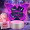 Polemera Muttertagsgeschenke für Mama, Geschenke für Mama, Acryl Schmetterling Nachtlicht Mama Geschenk, Beste Mama der Welt， Geburtstagsgeschenk Weihnachtsgeschenke für Mama