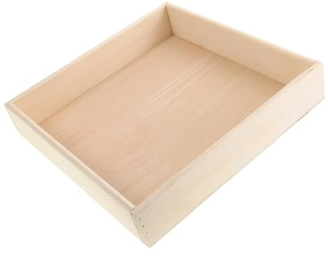 ifundom Sandkasten Holz Kinder Spielzeug Kompakt Tragbar Für Drinnen Und Draußen Sandspielplatz Spielbox Sicher Langlebig