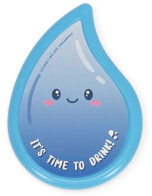 Legami Promemoria per idratazione, Azzurro, Small