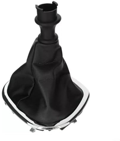 FUANA Schaltsack Abdeckung für Renault Trafic für Opel für Vivaro für Fiat Talento 2014-2019 Schwarz Leder Schaltsack Ersatz