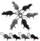 HEMOTON 10pcs Simulation Mouse Model Figurines Trap Rodent Creepy Fake Rats Spooky Prank Halloween Cat Mouse Decor Mouse Poop Simulation Realistic Mice Halloween Funny Props