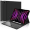 WINCHKING Tastiera per iPad Pro 12.9, Cover con Tastiera per pro 12.9, Custodia Keyboard QWERTY Bluetooth Retroilluminata Magnetica per ipad 12.9 pollici 6/5/4/3 Generazione, Nero