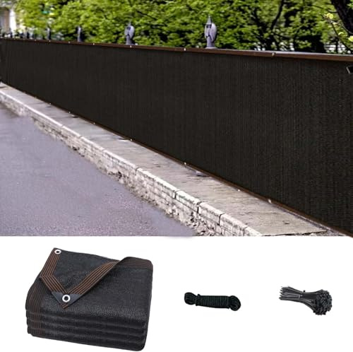 JAIHOEY Privacy Netting Garden 2 x 5m | Privacy Screen Fence Screening | 90% HDPE Outdoor Shading Net | UV & Tear Resistant | Windbreak Netting with Cable Ties & String