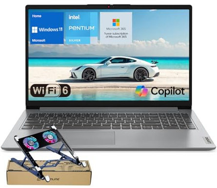 Lenovo IdeaPad Slim 3 Business AI Laptop, 15.6 FHD Display, Intel Core i7-13620H, 16GB RAM, 2TB SSD, Wi-Fi 6, W11H, SD Card Reader, Copilot Ready, Bundle with PCO Laptop Cooler & Thunderobot Mouse