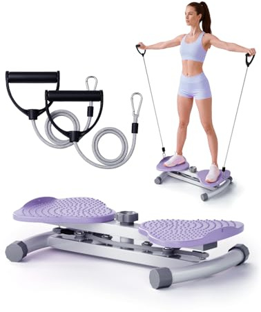 Karimonox Ab Twister Board for Figure Shaping, Targeted Fat Burn, Supports 300 lbs, Silent Use, Secure Anti-Slip Grip, Compact for Home, Gym, Apartment, Office