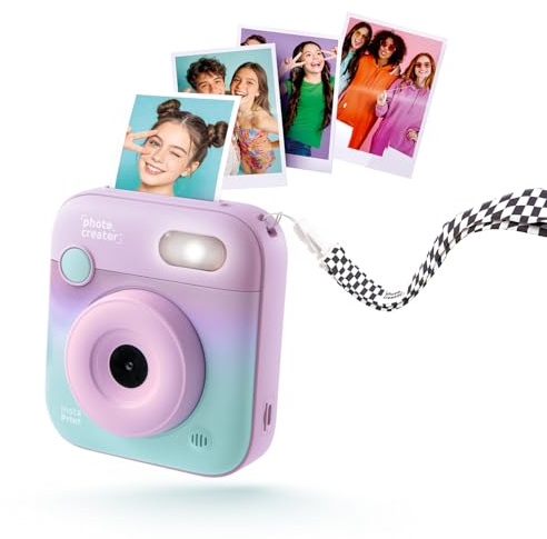 Canal Toys - Photo Creator – Appareil Photo Instantané Couleur – Ajoute des Filtres et Customise Tes Photos ! Imprime 100 Photos en Couleur - Idée Cadeau Enfant 14 Ans+ – CLK 030