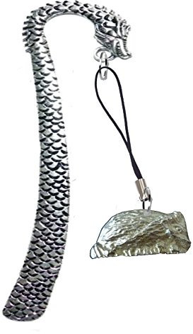 GIFTS FOR ALL 2016 Lesezeichen mit Igel, 3,3 x 2 cm, aus feinem englischen Zinn