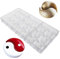 DUBENS Tai Chi Wassertropfen Fisch Schokolade Mold Polycarbonat Klatsch Schokolade Mould Chinesischen Stil Backen Formen Candy Form mond Yin und Yang