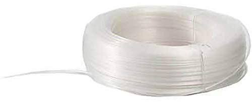 FILO STENDIBIANCHERIA IN NYLON Ø3x60mt CAVO PLASTICA PVC TRASPARENTE PER STENDERE LA BIANCHERIA NYOFIL