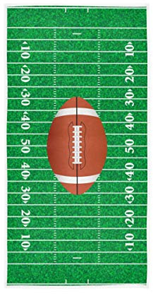 BKEOY Badetuch American Football Field Print Handtuch Strandtücher